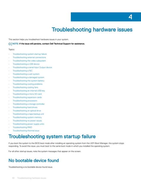 Dell EMC Server Troubleshooting Guide.